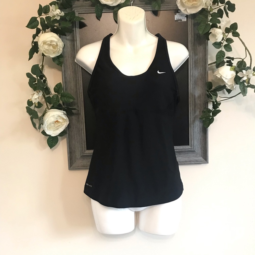 Nike black tank top